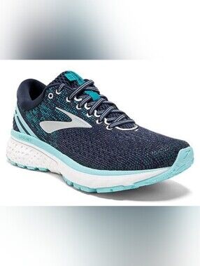 Brooks Ghost 11 Comfort Running Shoes Blue Women's Size 11 EUC